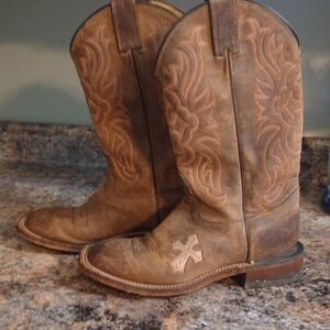 Brown Western Cowboy Boots